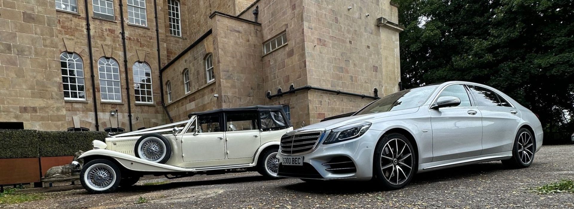 Beauford wedding car & Mercedes S-class Wedding Car