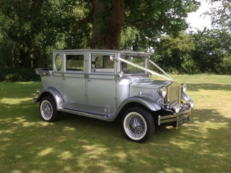 imperial vintage wedding car