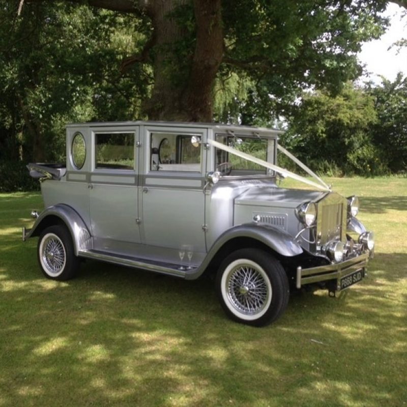 imperial vintage wedding car