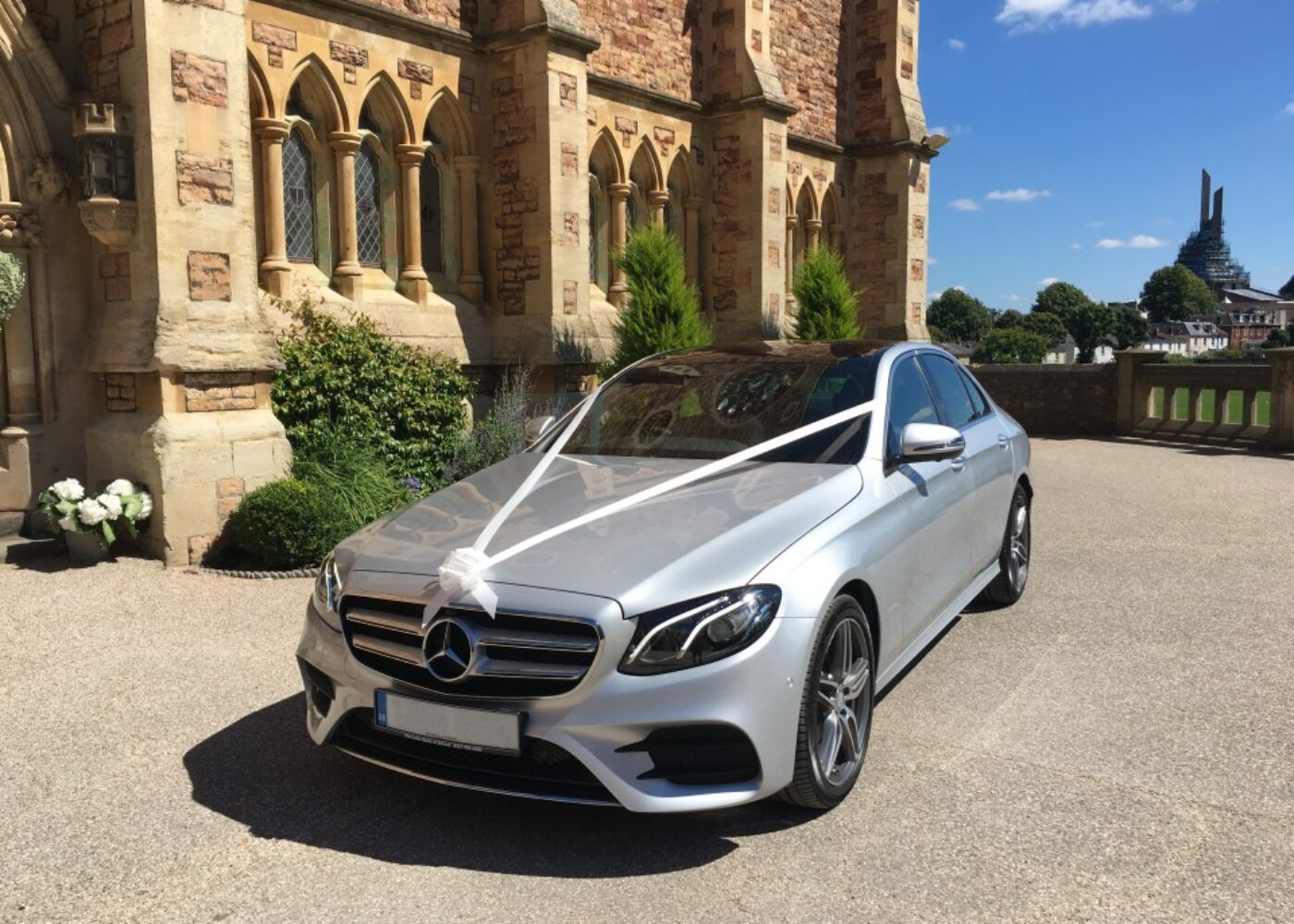 E-class Mercedes Wedding car Bristol